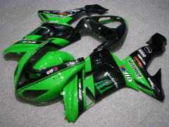 Monster - Verde Preto Fairings and Bodywork For 2006-2007 NINJA ZX-10R #LF6229