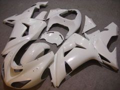 Estilo de fábrica - Blanco Fairings and Bodywork For 2006-2007 NINJA ZX-10R #LF6290