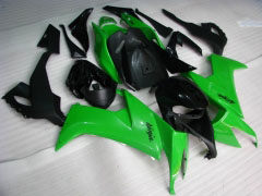Estilo de fábrica - Verde Negro Fairings and Bodywork For 2008-2010 NINJA ZX-10R #LF6210
