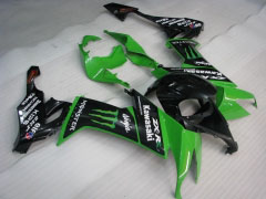 Monster - Verde Negro Fairings and Bodywork For 2008-2010 NINJA ZX-10R #LF6207