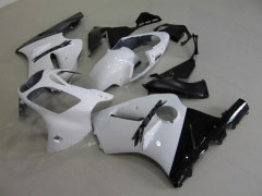 Style d'usine - blanc Noir Carénages et carrosserie pour 2000-2001 NINJA ZX-12R #LF4872