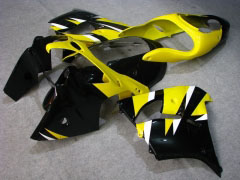 工場スタイル - 黄 黒 フェアリングとボディワーク 2000-2001 NINJA ZX-9R #LF4905