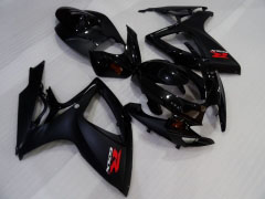 工場スタイル - 黒 フェアリングとボディワーク 2006-2007 GSX-R600 #LF4040