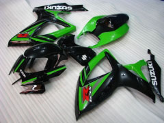 Factory Style - Green Black Fairings and Bodywork For 2006-2007 GSX-R750 #LF6489