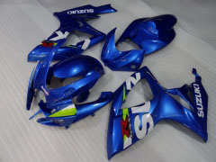 工場スタイル - 青い フェアリングとボディワーク 2006-2007 GSX-R600 #LF4027