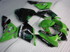 Monster - Verde Negro Fairings and Bodywork For 2004-2005 NINJA ZX-10R #LF6310
