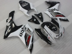 Factory Style - Wei? Schwarz Verkleidungen und Karosserien für 2011-2021 GSX-R600 #LF4742