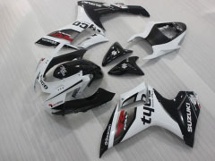 工場スタイル - 白い 黒 フェアリングとボディワーク 2011-2021 GSX-R750 #LF4764