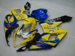 Corona, MOTUL - Gelb Blau Verkleidungen und Karosserien für 2005-2006 GSX-R1000 #LF5914