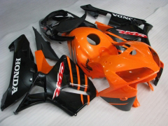 Style d'usine - Orange Noir Carénages et carrosserie pour 2005-2006 CBR600RR #LF7523