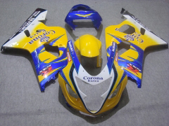 Corona, MOTUL - Amarelo Azul Fairings and Bodywork For 2004-2005 GSX-R600 #LF6678