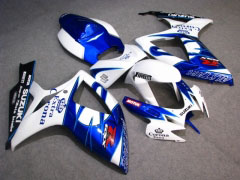 Dark Dog - Blau Wei? Verkleidungen und Karosserien für 2006-2007 GSX-R750 #LF6561