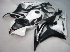 Style d'usine - blanc Noir Carénages et carrosserie pour 2007-2008 CBR600RR #LF7434