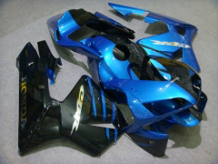Style d'usine - Bleu Noir Carénages et carrosserie pour 2003-2004 CBR600RR  #LF5354