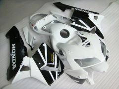 Style d'usine - blanc Noir Carénages et carrosserie pour 2005-2006 CBR600RR #LF7537