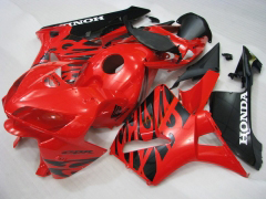 Style d'usine - rouge Noir Carénages et carrosserie pour 2005-2006 CBR600RR #LF7519