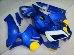 Style d'usine - Jaune Bleu Carénages et carrosserie pour 2005-2006 CBR600RR #LF7534
