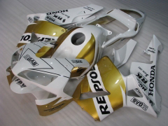 Repsol - Branco Ouro Fairings and Bodywork For 2003-2004 CBR600RR  #LF5358