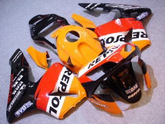 Repsol - Orange Noir Carénages et carrosserie pour 2003-2004 CBR600RR  #LF5349