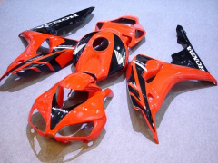 Fireblade - オレンジ 黒 フェアリングとボディワーク 2006-2007 CBR1000RR #LF7270