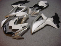 Stile di fabbrica - bianca Argento Carena e Carrozzeria Per 2008-2010 GSX-R750 #LF6422