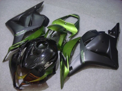 工場スタイル - 緑 黒 マット フェアリングとボディワーク 2009-2012 CBR600RR #LF7373