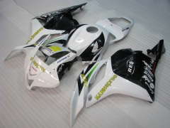 HANN Spree - 白い 黒 フェアリングとボディワーク 2009-2012 CBR600RR #LF7381