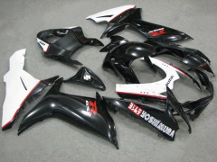 工場スタイル - 白い 黒 フェアリングとボディワーク 2011-2021 GSX-R750 #LF4769