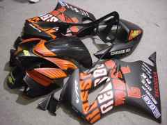 Rossi - オレンジ 黒 フェアリングとボディワーク 2002-2013 VFR800 #LF5116