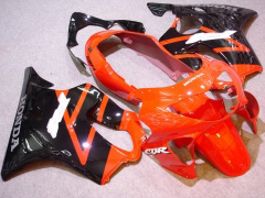 工場スタイル - オレンジ 黒 フェアリングとボディワーク 1999-2000 CBR600F4 #LF7701