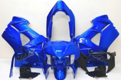 Stile di fabbrica - Blu Nero Carena e Carrozzeria Per 1998-2001 VFR800 #LF5036