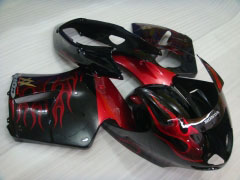Repsol - rouge Noir Carénages et carrosserie pour 1996-2007 CBR1100XX #LF5120