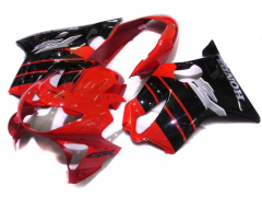 Estilo de fábrica - rojo Negro Mate Fairings and Bodywork For 1999-2000 CBR600F4 #LF7704