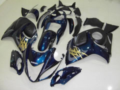 Estilo de fábrica - Azul Preto Fairings and Bodywork For 2008-2020 Hayabusa #LF5273