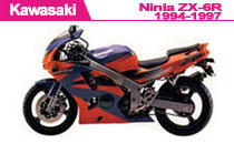 pour Ninja ZX-6R 1994-1997 Carénages