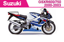 Per GSX-R600 2001-2003 Carena